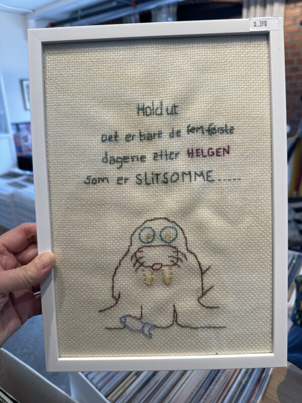 Geriljabroderi - hold ut
