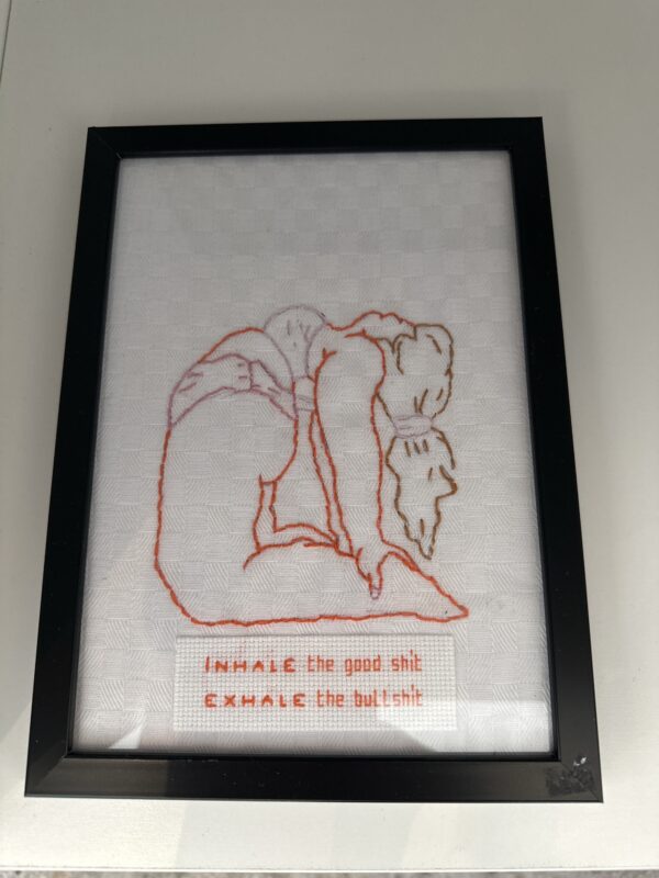 Inhale exhale broderi - Bilde 2