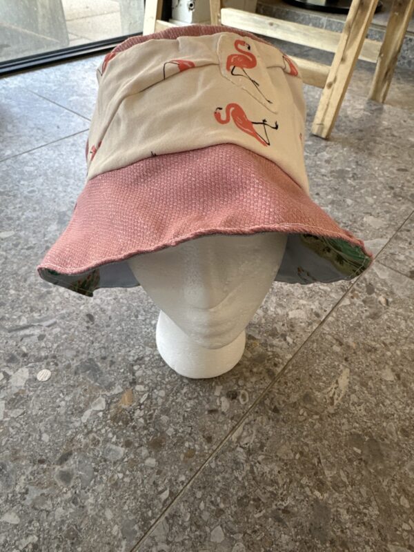 Flamingo bøttehatt - Bilde 3