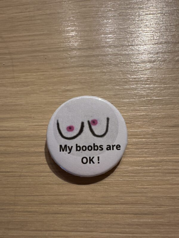 Boobs button