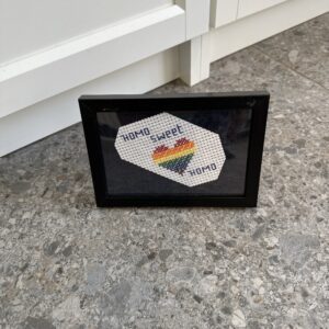 Homo sweet homo broderi