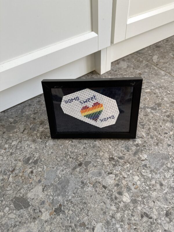 Homo sweet homo broderi