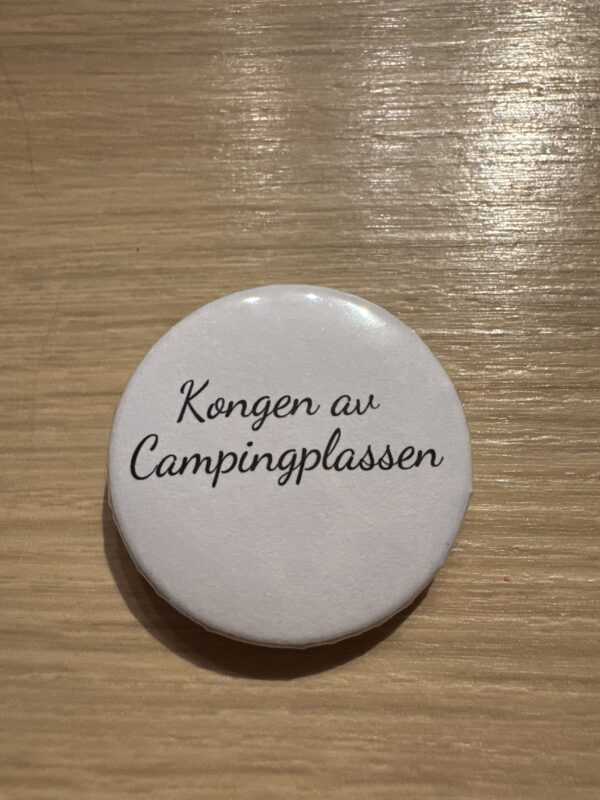 Kongen av campingplassen button