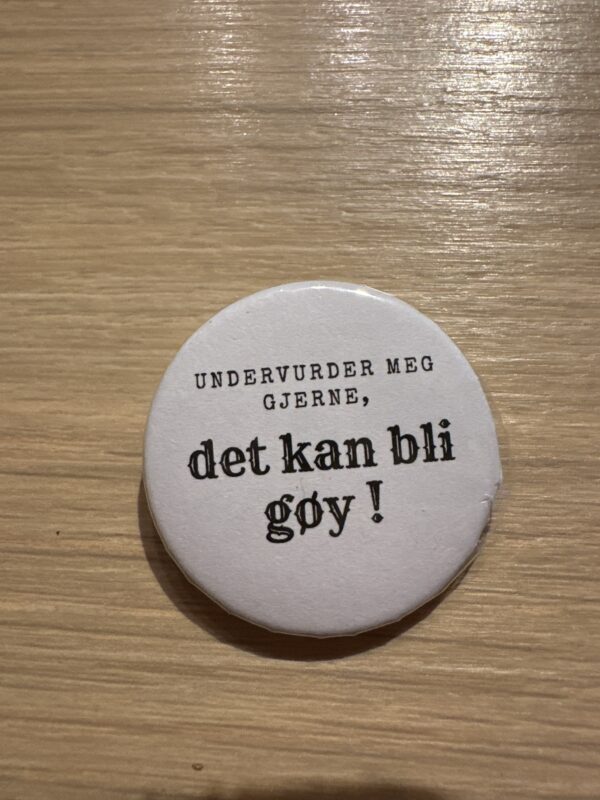 Undervurder meg button