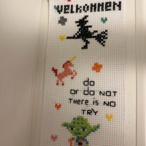 Liten klokkestreng geriljabroderi