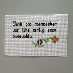 Badevekt geriljabroderi