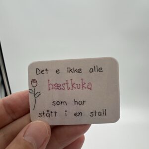 Liten magnet geriljabroderi hæstkuk
