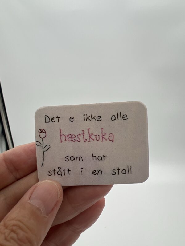 Liten magnet geriljabroderi hæstkuk