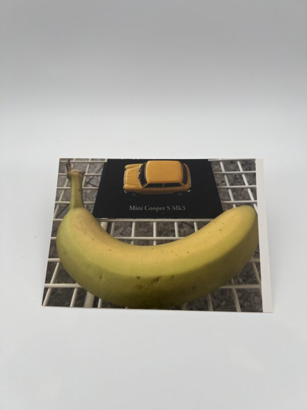 Postkort banan med mini