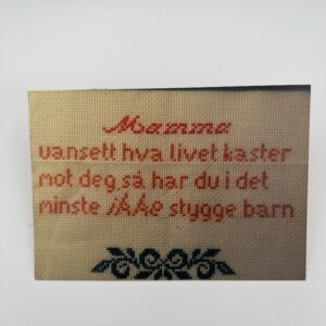 Postkort mamma