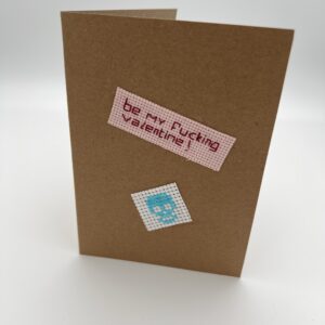 Kort i papp be my f… valentine