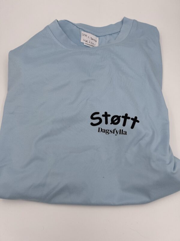 Titslinje / dagsfylla t shirt lys blå