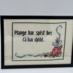 Mange har spist her geriljabroderi