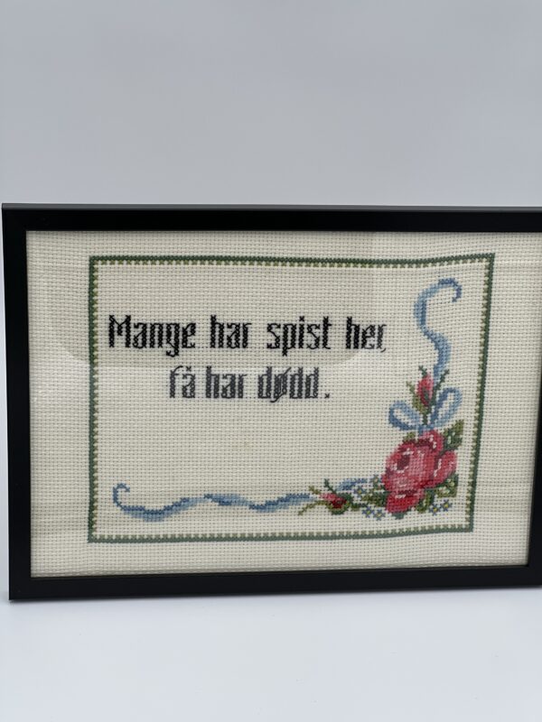 Mange har spist her geriljabroderi