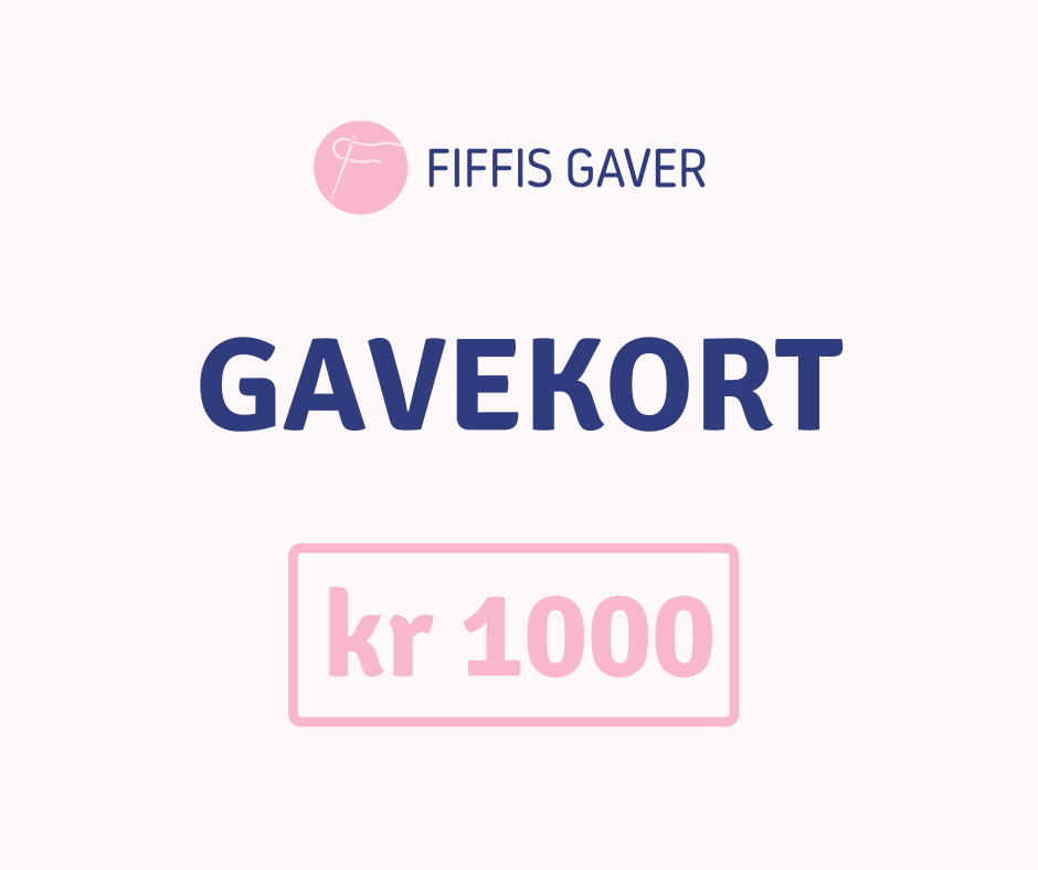 Gavekort kr 1000