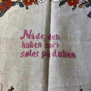 Nåde den … som søler på duken