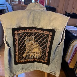 Redesignet dongeri vest