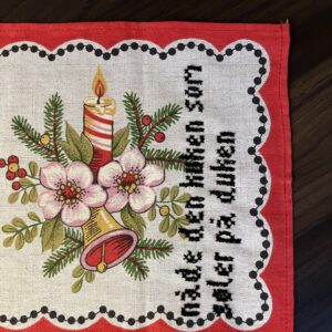 Nåde den …som søler på duken