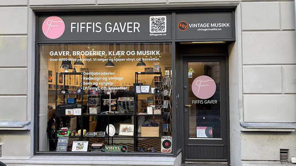 Fasade - Fiffis Gaver i Markveien 21A