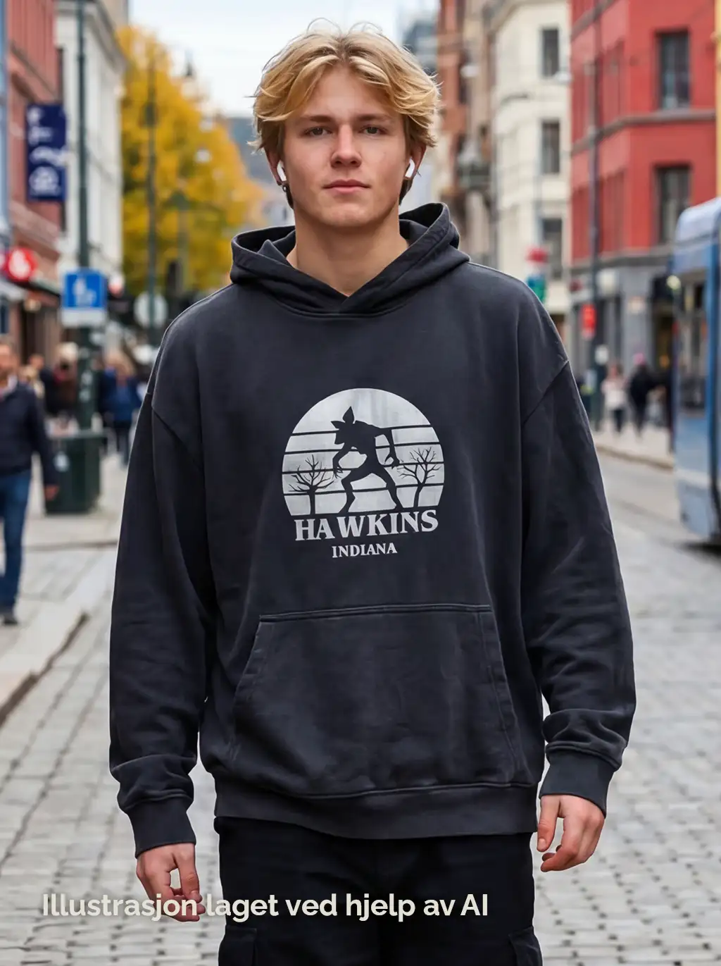 Strangers things / Hawking Indiana hoodie