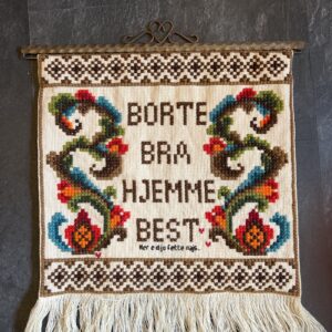 Borte bra … fette najs geriljabroderi