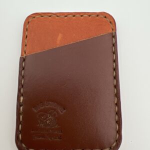 Håndlaget kortmappe