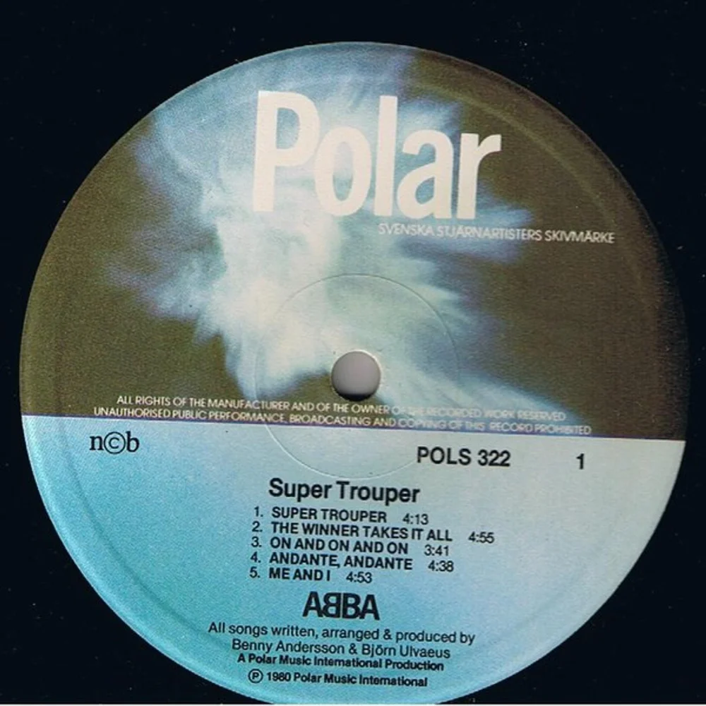 ABBA - Super Trouper (POLS 322)