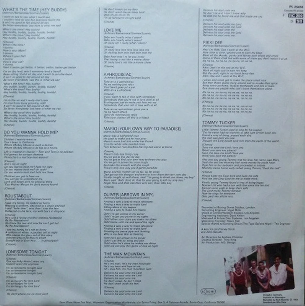 Bow Wow Wow - When The Going Gets Tough, The Tough Get Going (PL 25458)