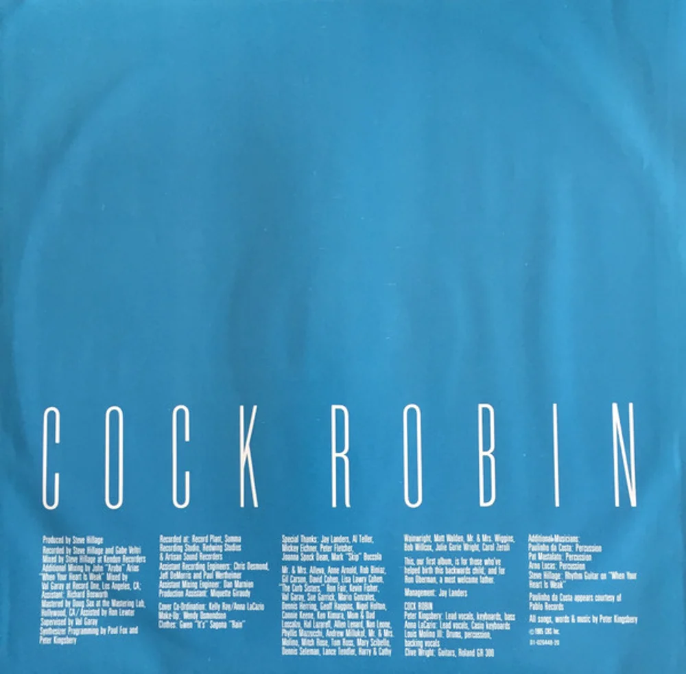 Cock Robin - Cock Robin (26448)