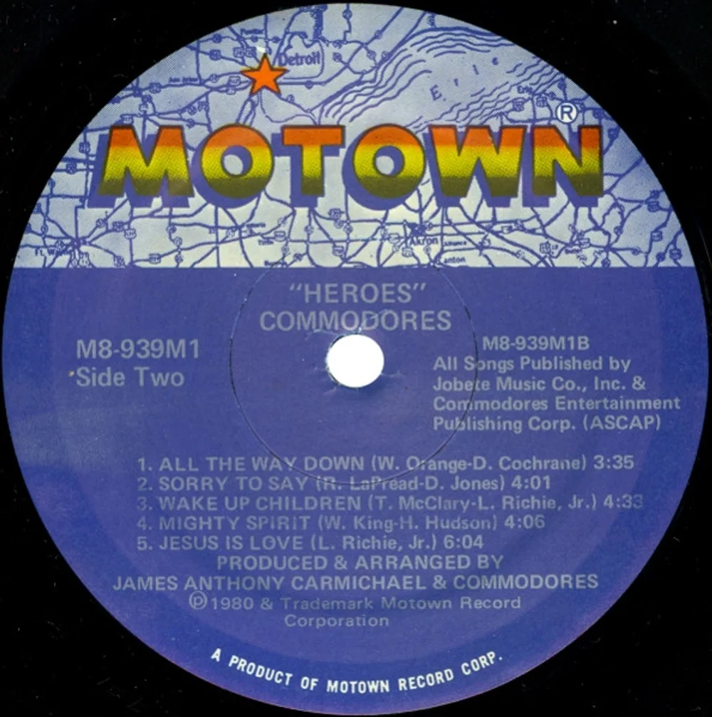 Commodores - Heroes (M8-939M1)