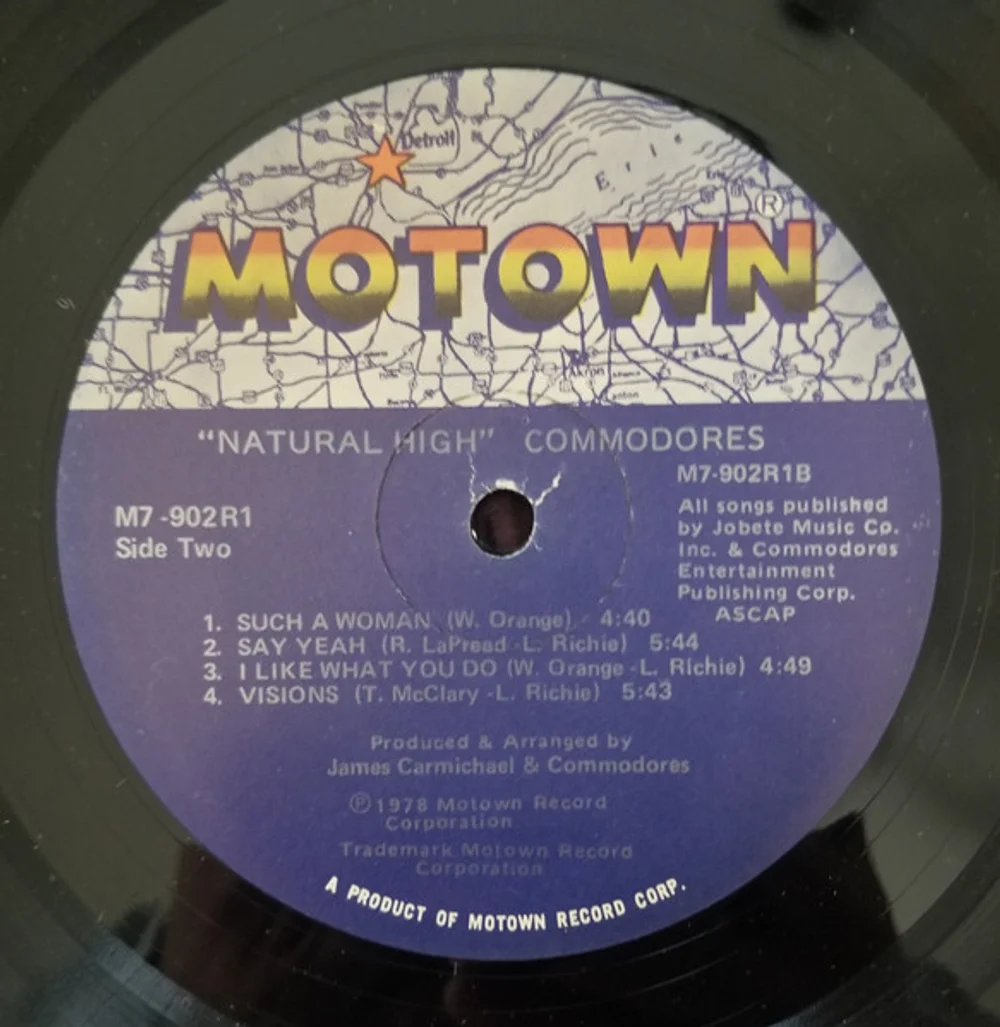 Commodores - Natural High (M7-902R1)
