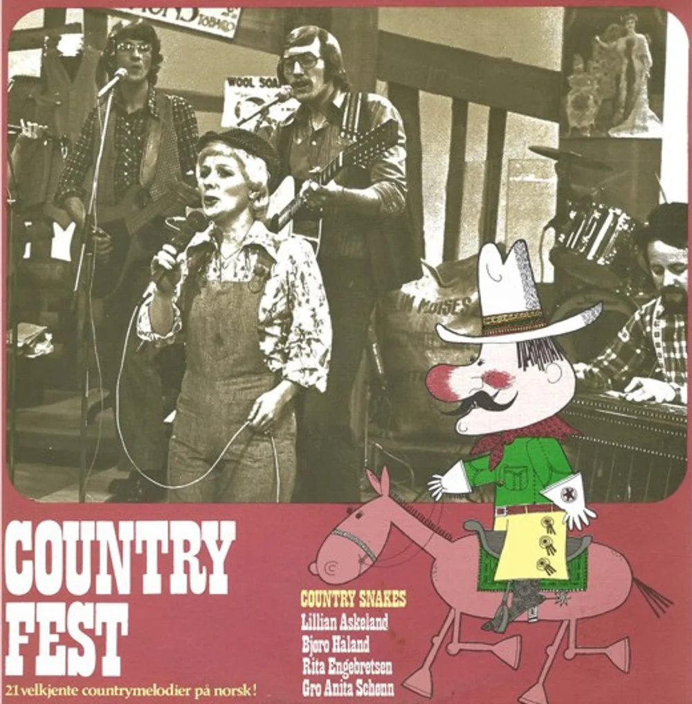 Country Snakes Med Lillian Askeland, Bjøro Håland, Rita Engebretsen, Gro Anita Schønn - Countryfest (TLS 3016)