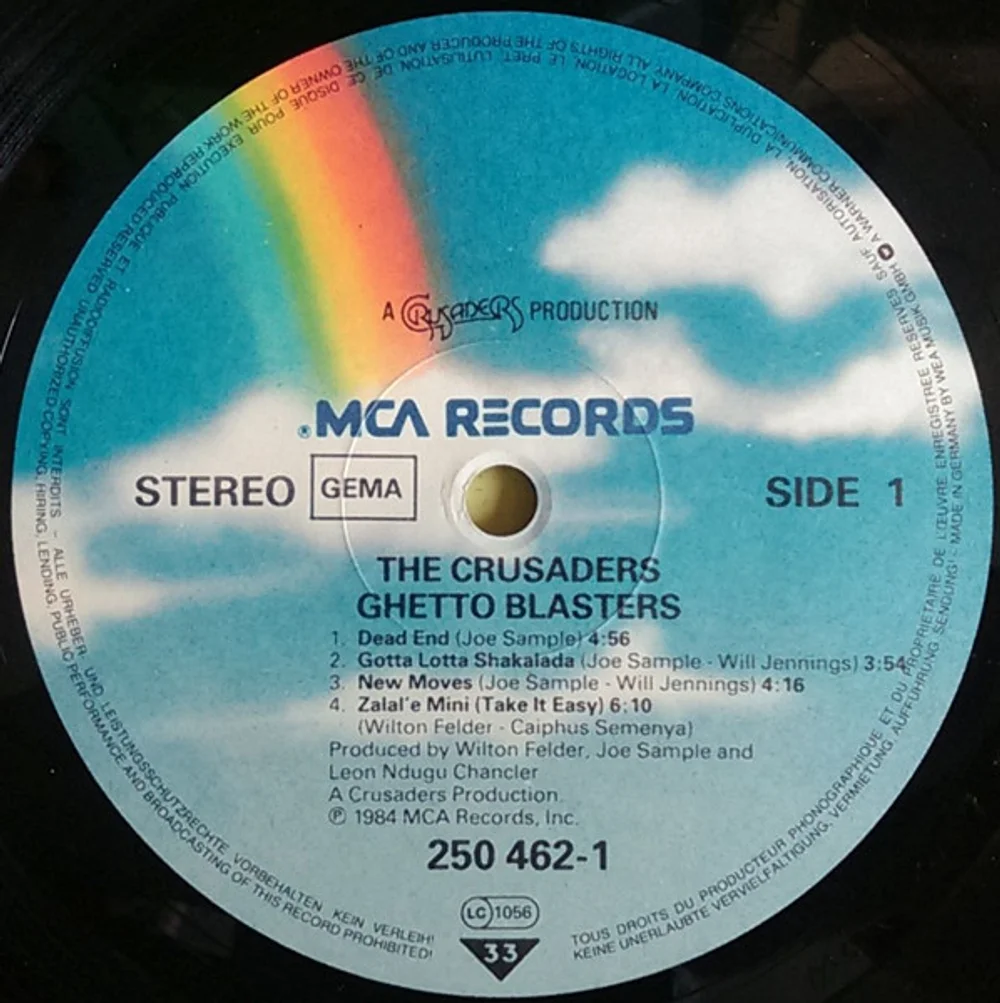 Crusaders* - Ghetto Blaster (250 462-1)