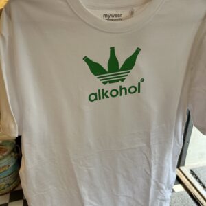 Alkohol t skjorte