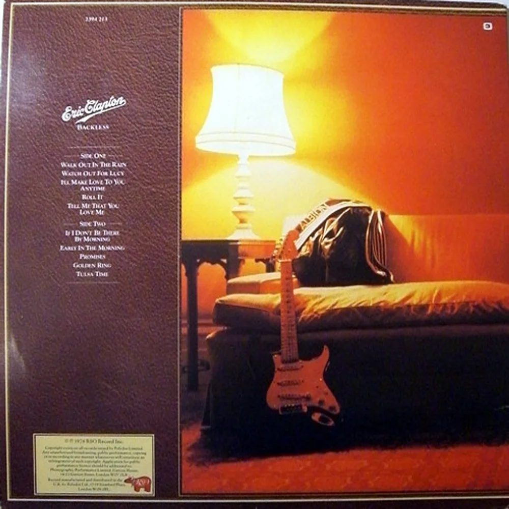 Eric Clapton - Backless (2394 213)