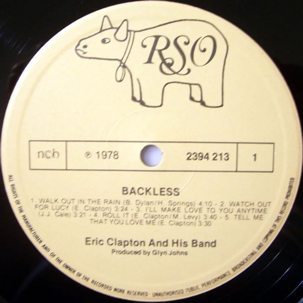 Eric Clapton - Backless (2394 213)