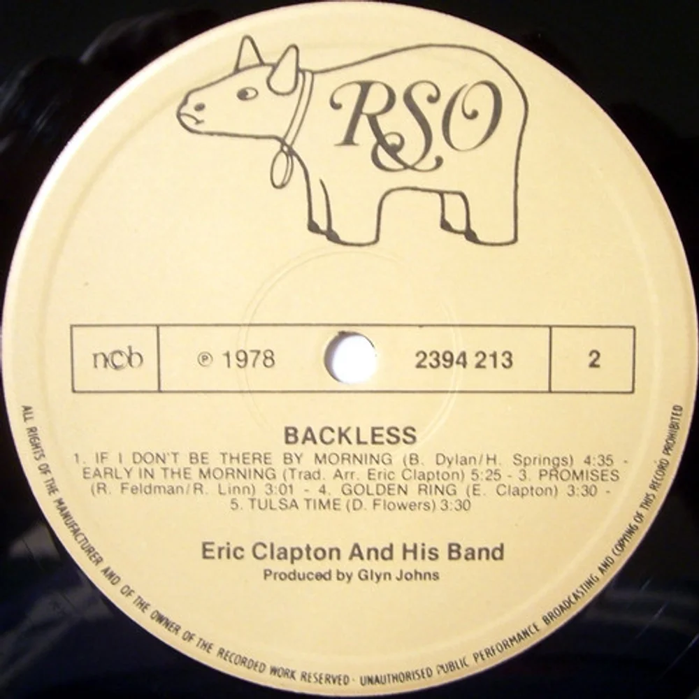 Eric Clapton - Backless (2394 213)
