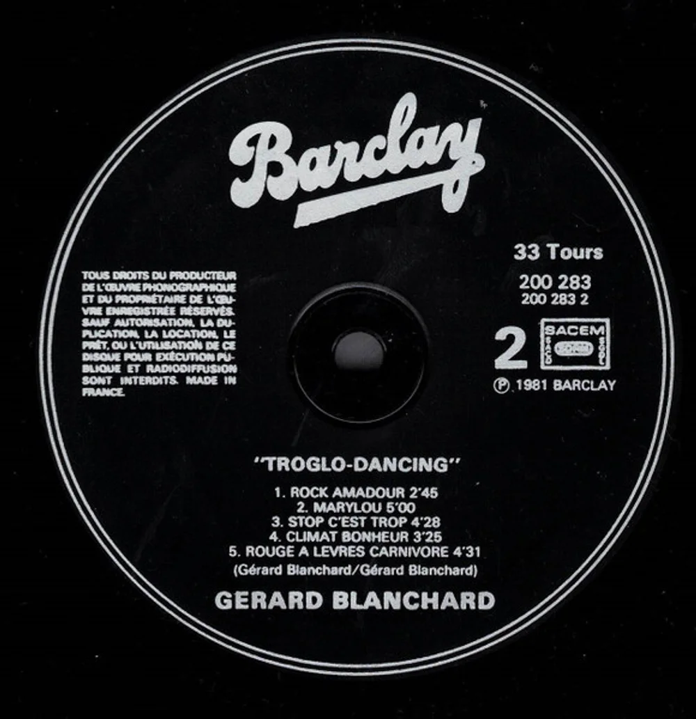 Gérard Blanchard - Troglo Dancing (200.283)