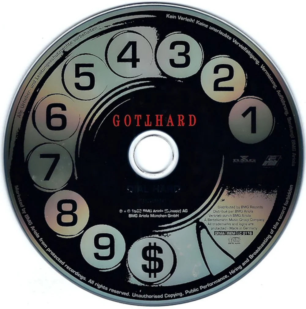 Gotthard - Dial Hard (74321180542)