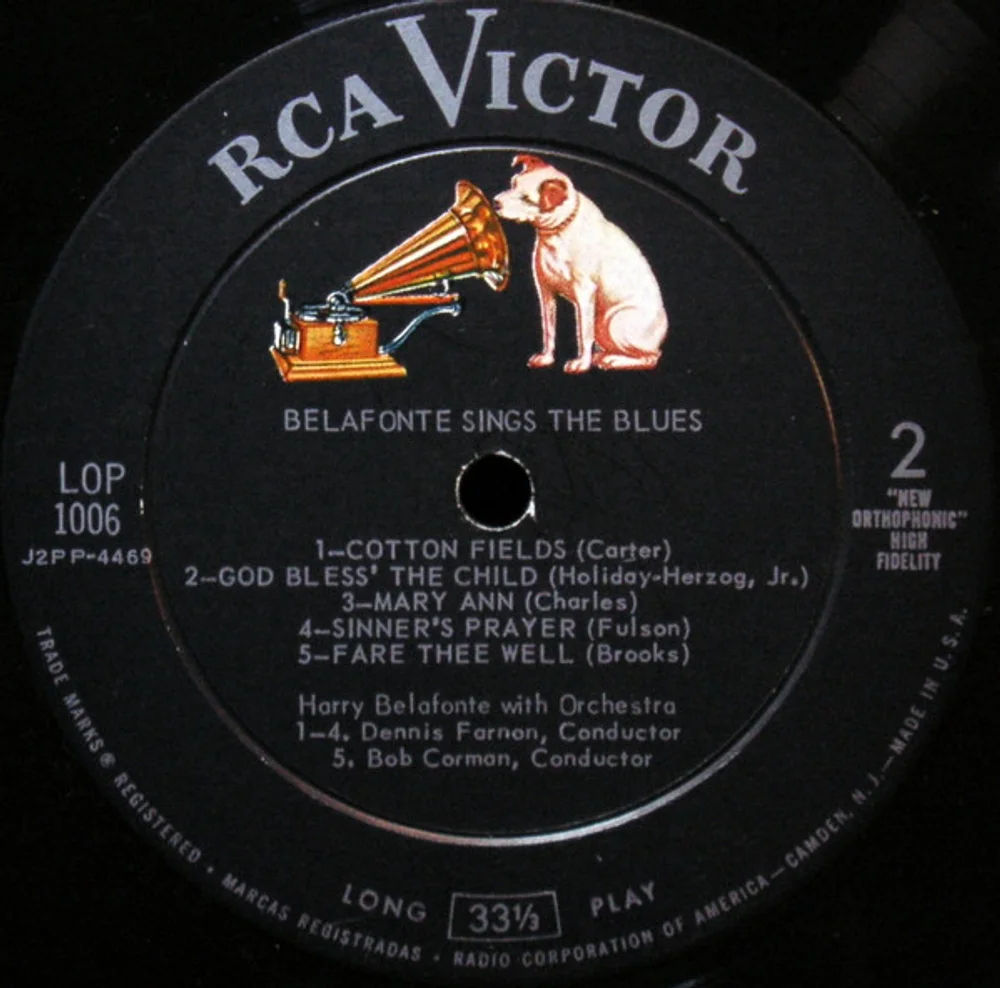 Harry Belafonte - Belafonte Sings The Blues (LOP-1006)