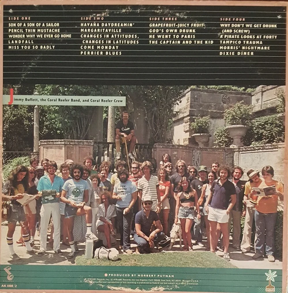 Jimmy Buffett - You Had To Be There (AK 1008/2)