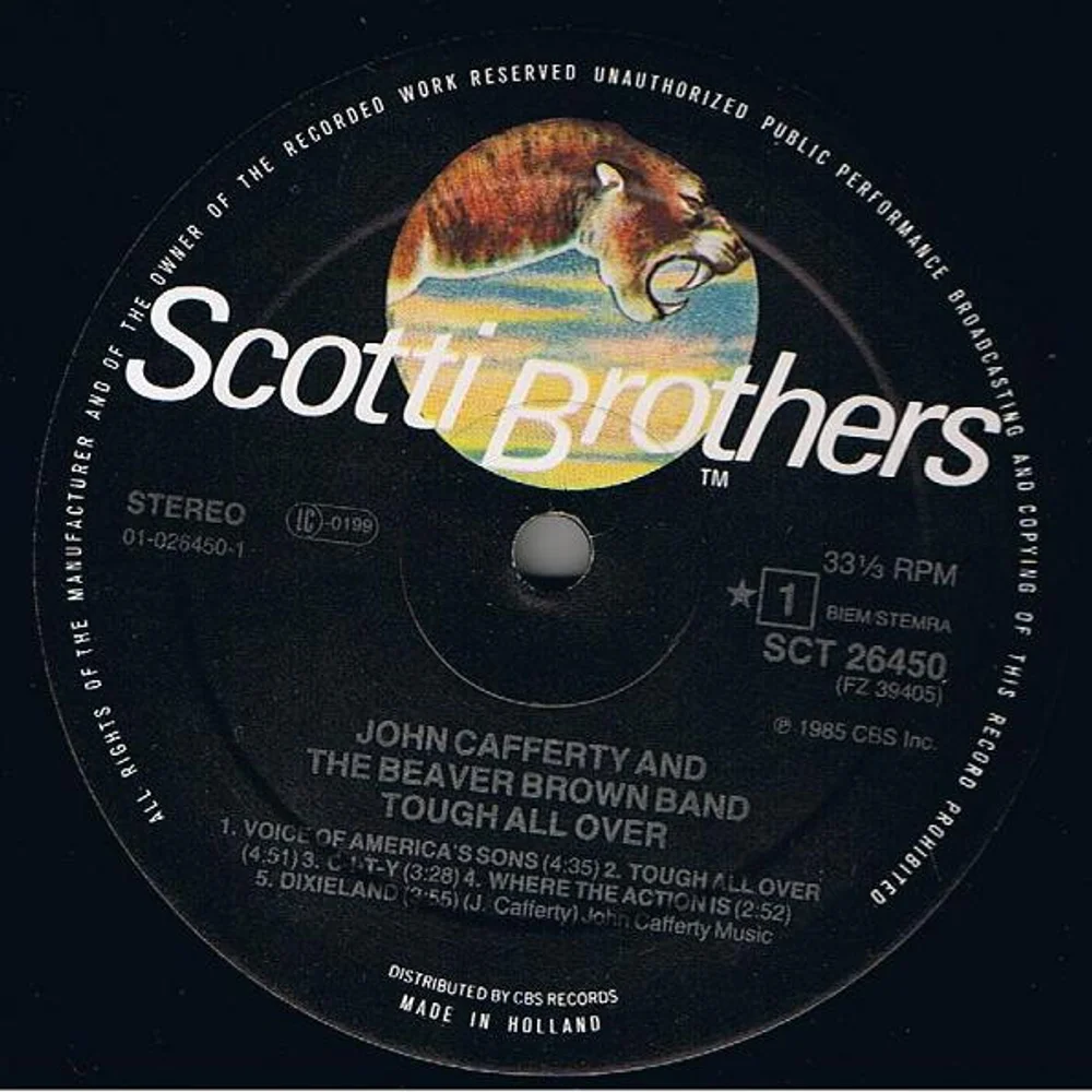 John Cafferty And The Beaver Brown Band - Tough All Over (26450)