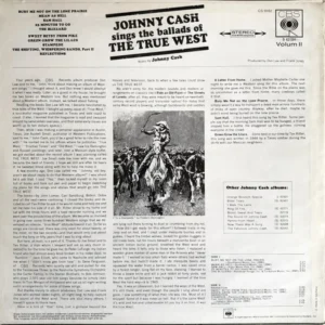 Johnny Cash - Johnny Cash Sings The Ballads Of The True West Volume 2 (S 62591)