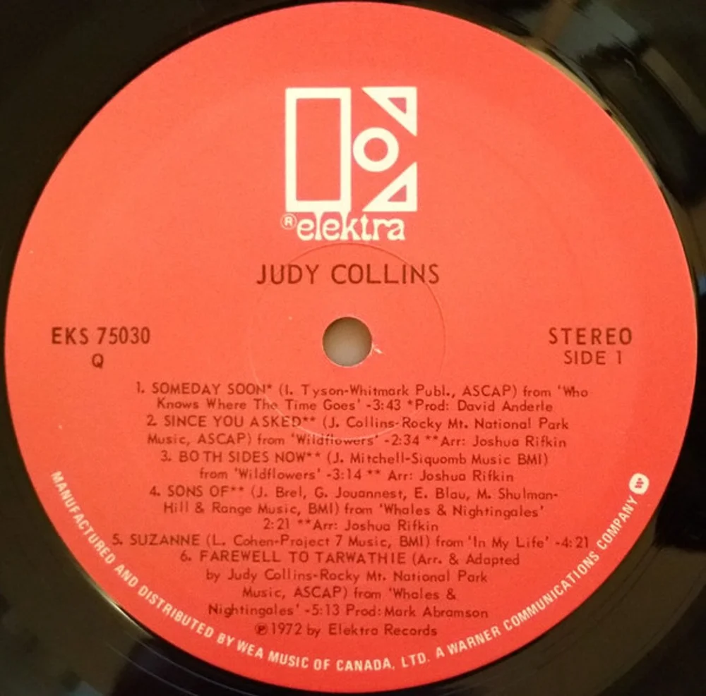Judy Collins - Colors Of The Day/The Best Of Judy Collins (EKS-75030)