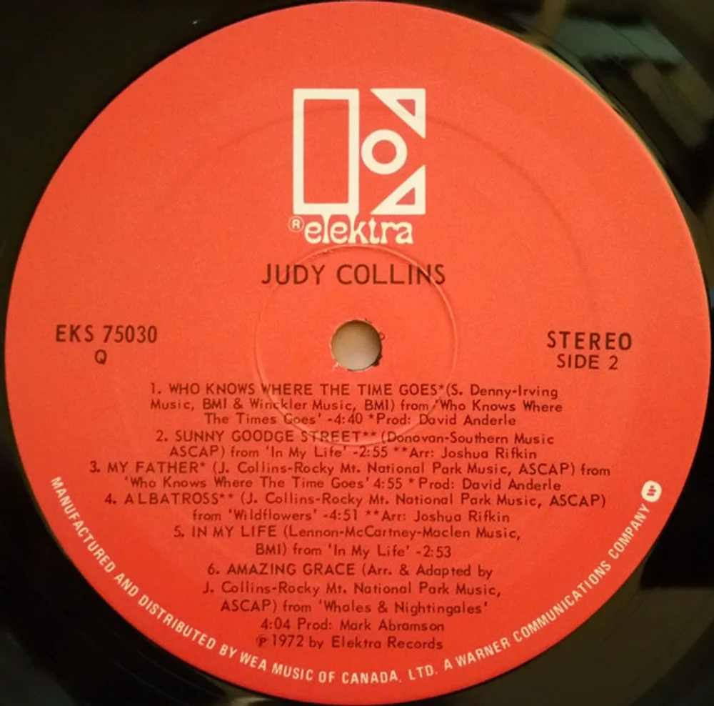 Judy Collins - Colors Of The Day/The Best Of Judy Collins (EKS-75030)