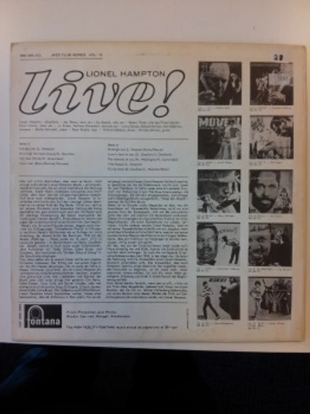 Lionel Hampton - Live! (683 262 JCL)