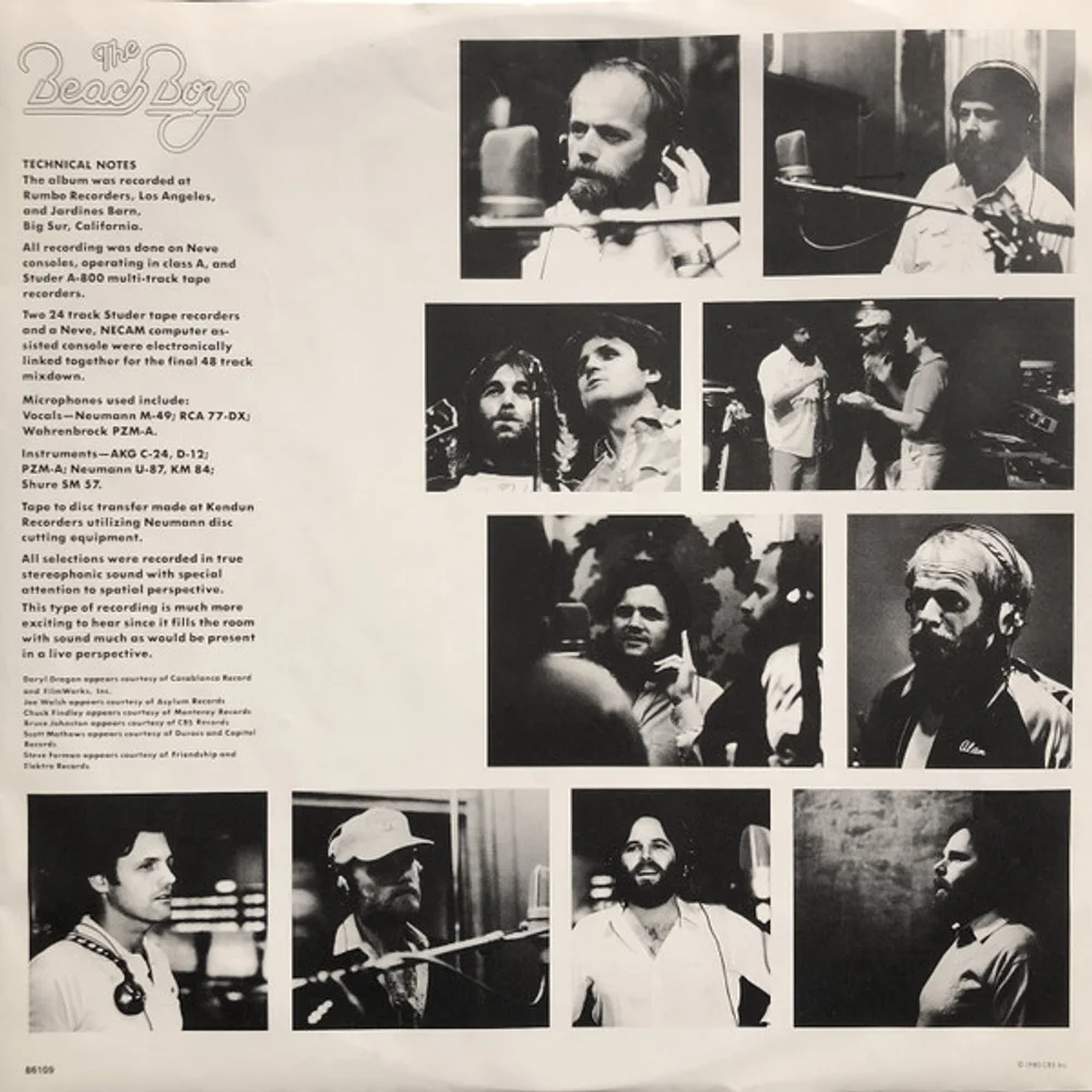 The Beach Boys - Keepin' The Summer Alive (CRB 86109)