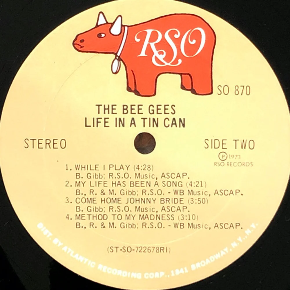 The Bee Gees* - Life In A Tin Can (SO 870)