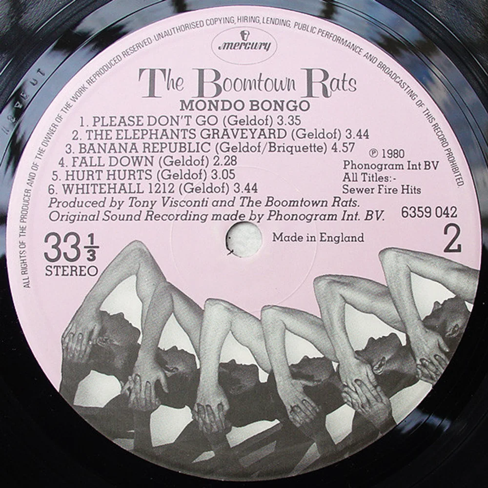 The Boomtown Rats - Mondo Bongo (6359 042)