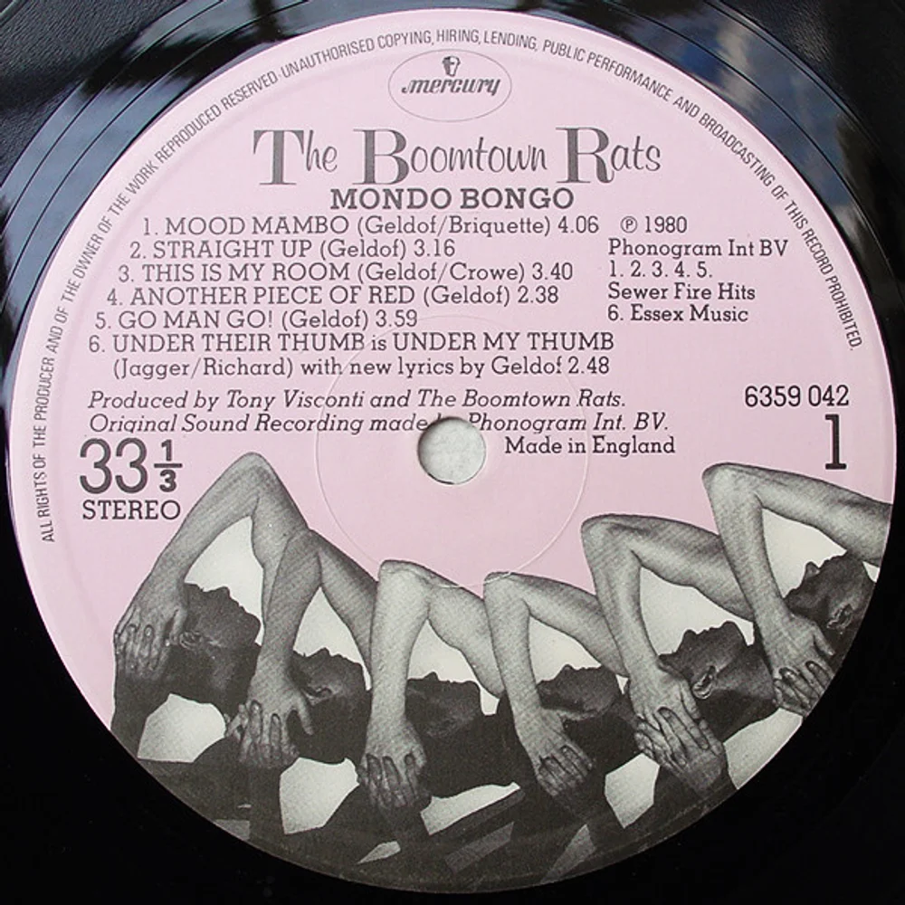 The Boomtown Rats - Mondo Bongo (6359 042)
